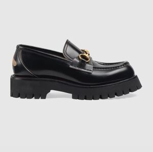 Gucci Women's lug sole loafer with Horsebit